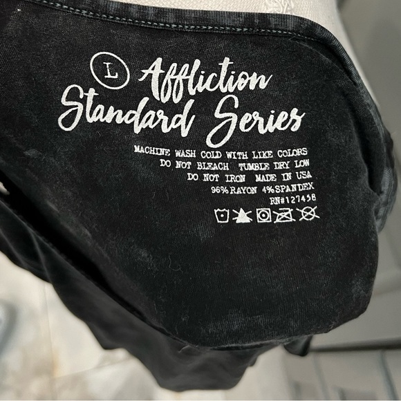 Affliction Cold Shoulder Top - Picture 5 of 5